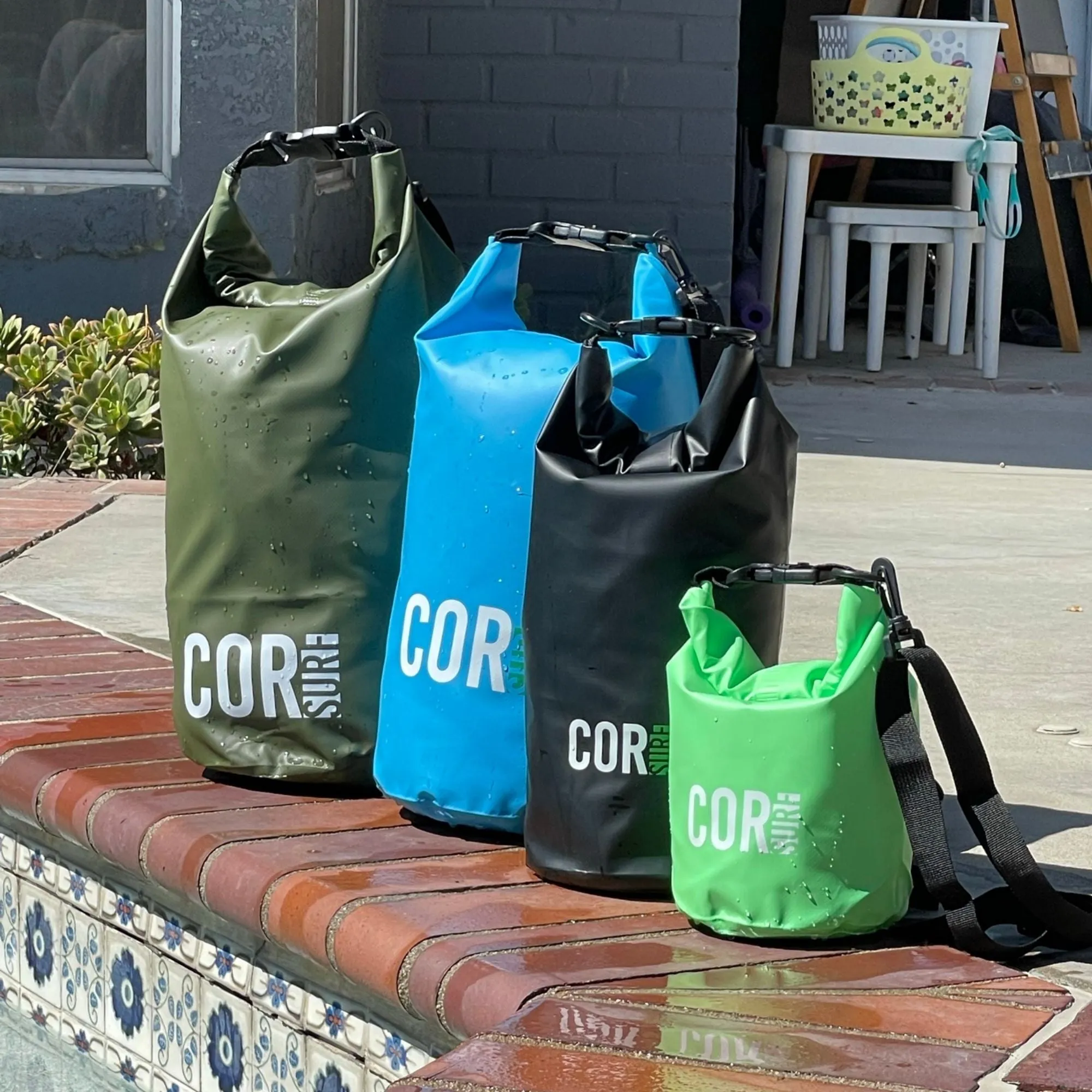 Dry Bags: 3L, 5L, 10L or 15L