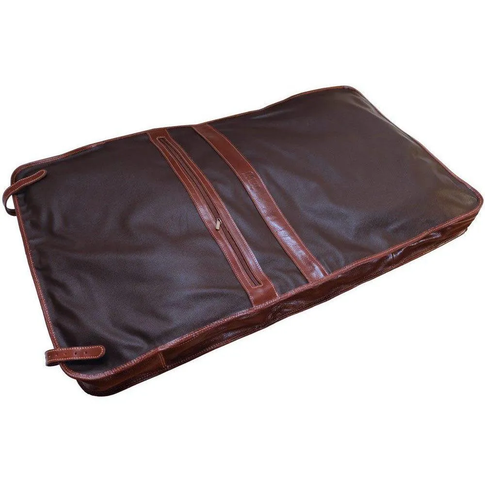 Floto Leather Venezia Garment Bag