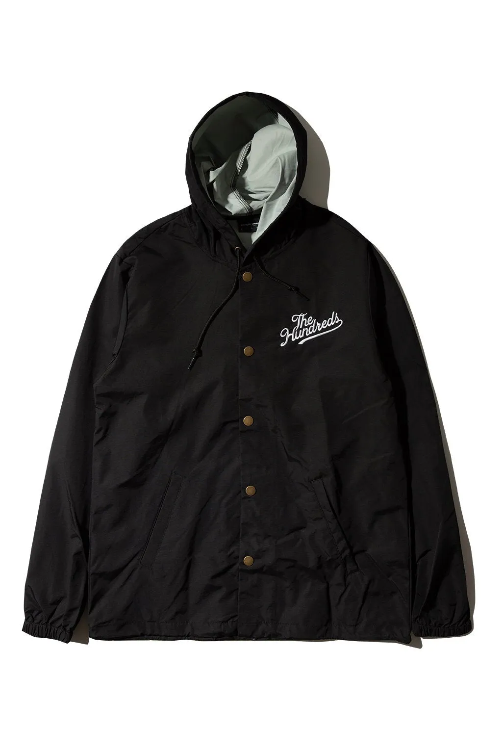 Forever Slant Hooded Coach's Jacket