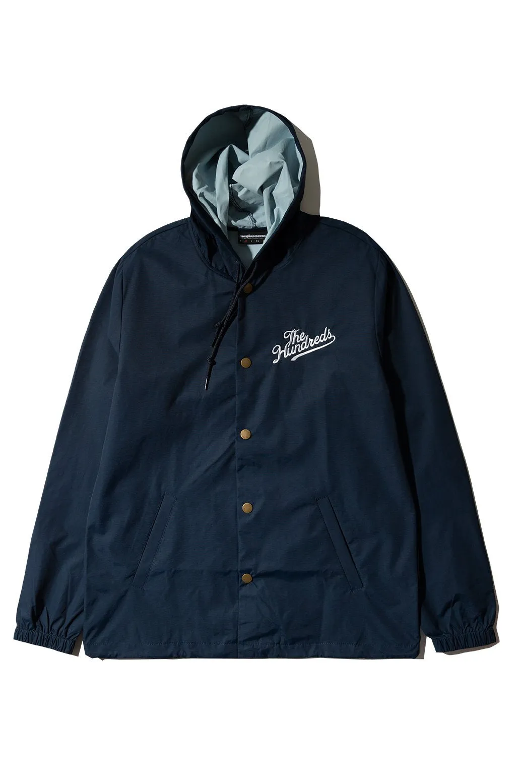 Forever Slant Hooded Coach's Jacket