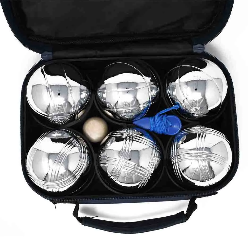 French Boules - Set of 6 - Luxury Canvas Bag