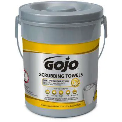 GOJO® Scrubbing Towels 72 Count Bucket | 6396-06