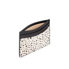 Grace Cheetah Print Leather Card Case