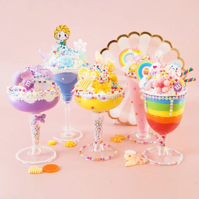 Handmade DIY Cream Gel Ice Cream Cup Material Kit