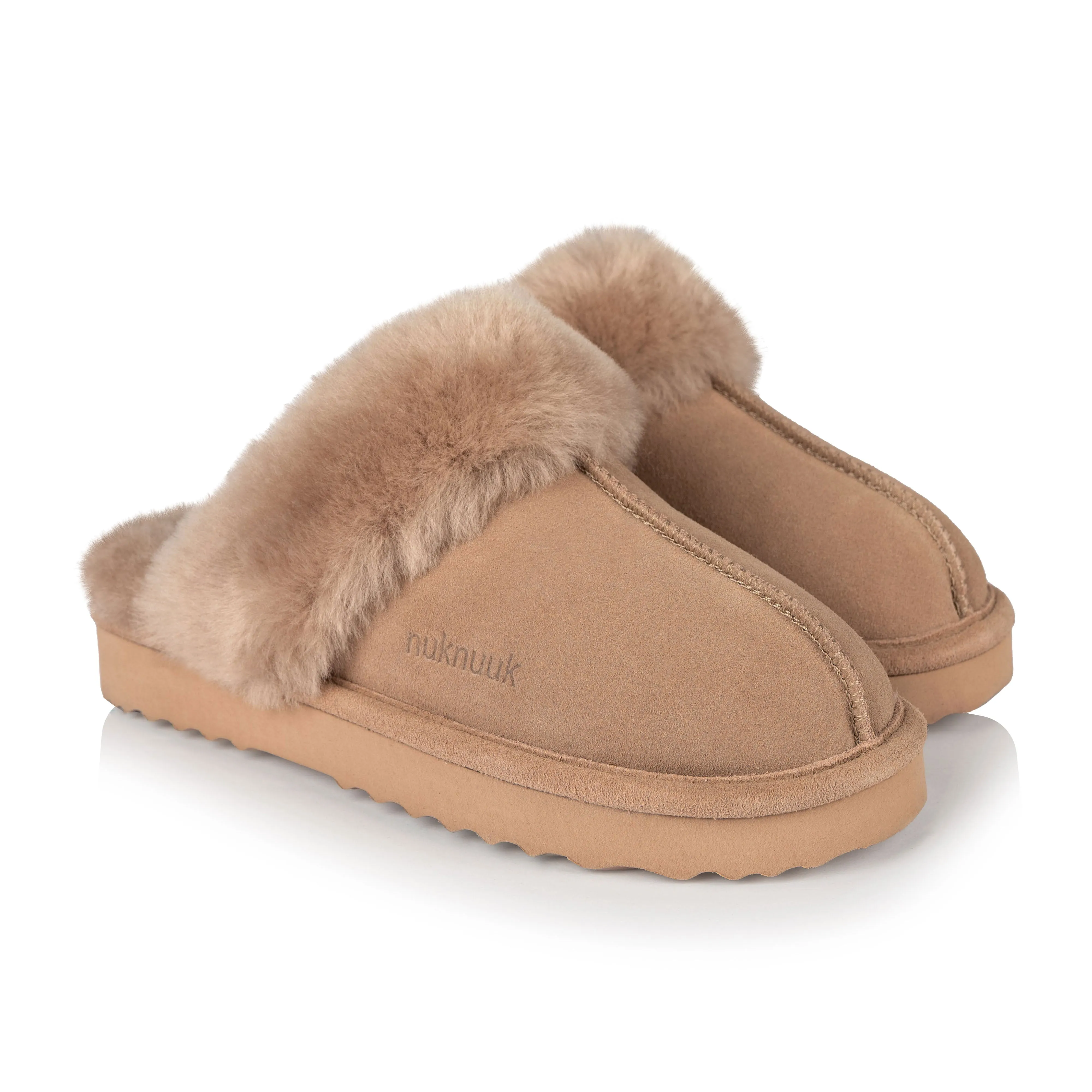 Luxurious Bronze Harlow Womens Comfort Slippers