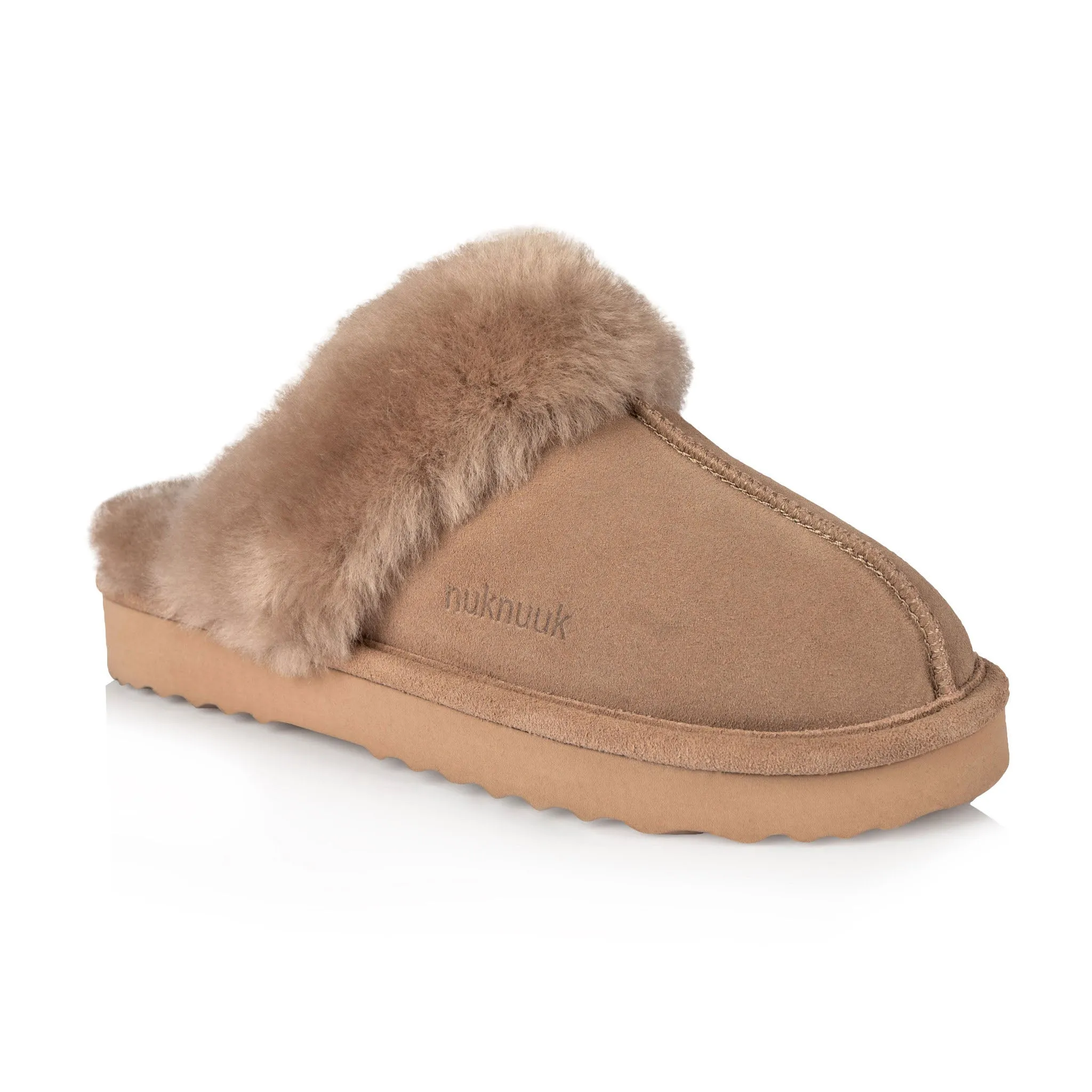 Luxurious Bronze Harlow Womens Comfort Slippers