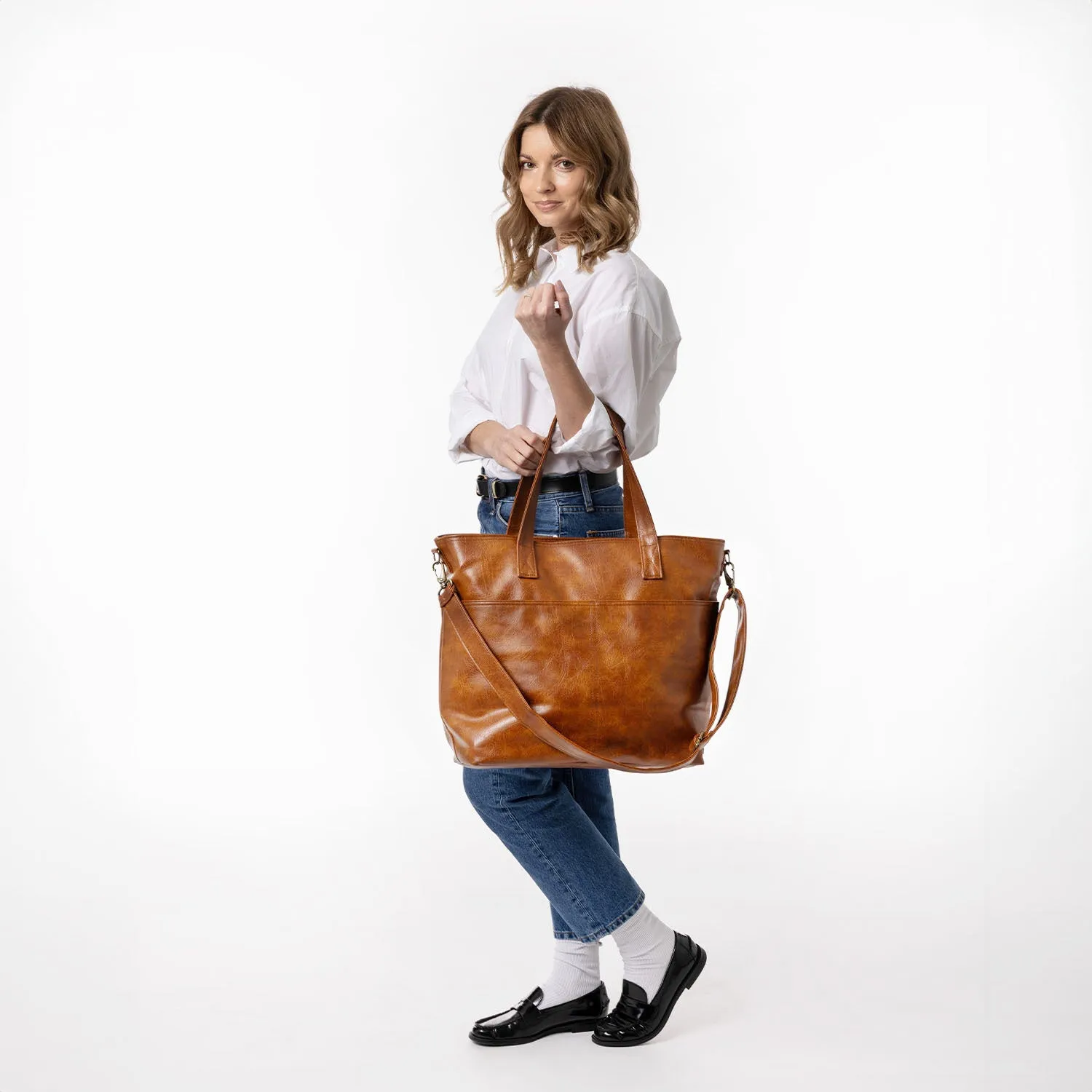 Harper Tote - Vegan Leather