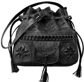 Heritage Tote - Black - Palm