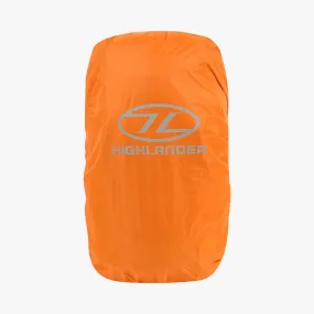 Highlander Lightweight Rucksack Rain Cover 20L - 30L Orange