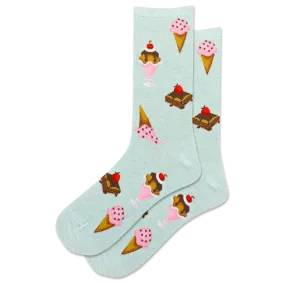 HOTSOX Women's Desserts Crew Sock