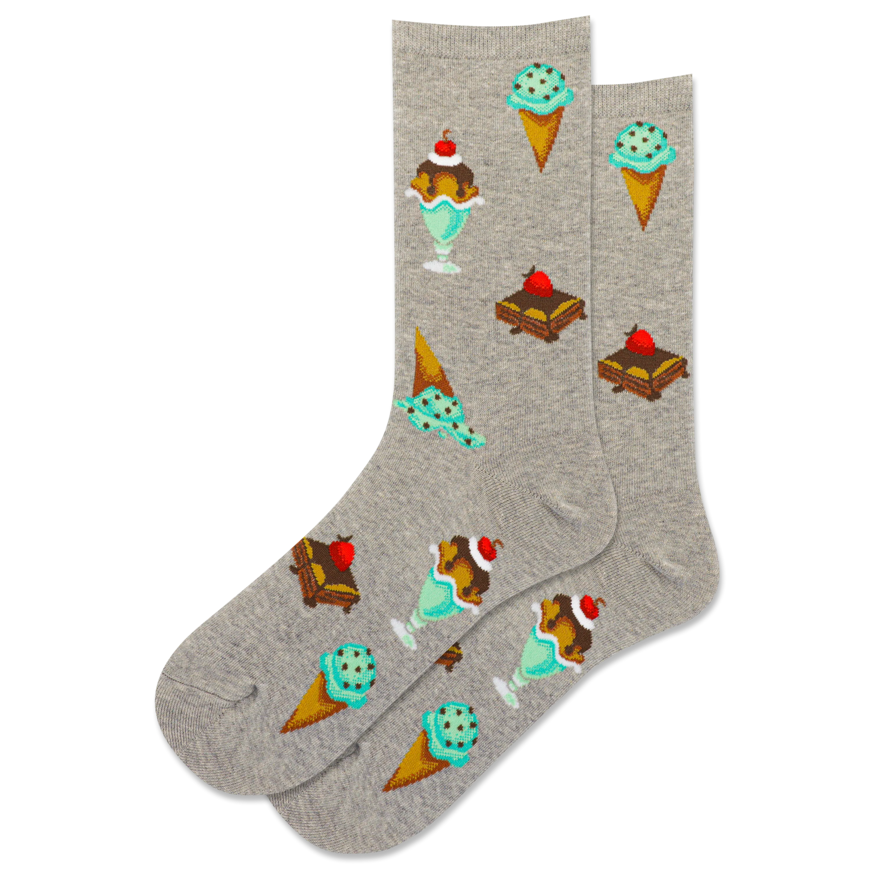 HOTSOX Women's Desserts Crew Sock