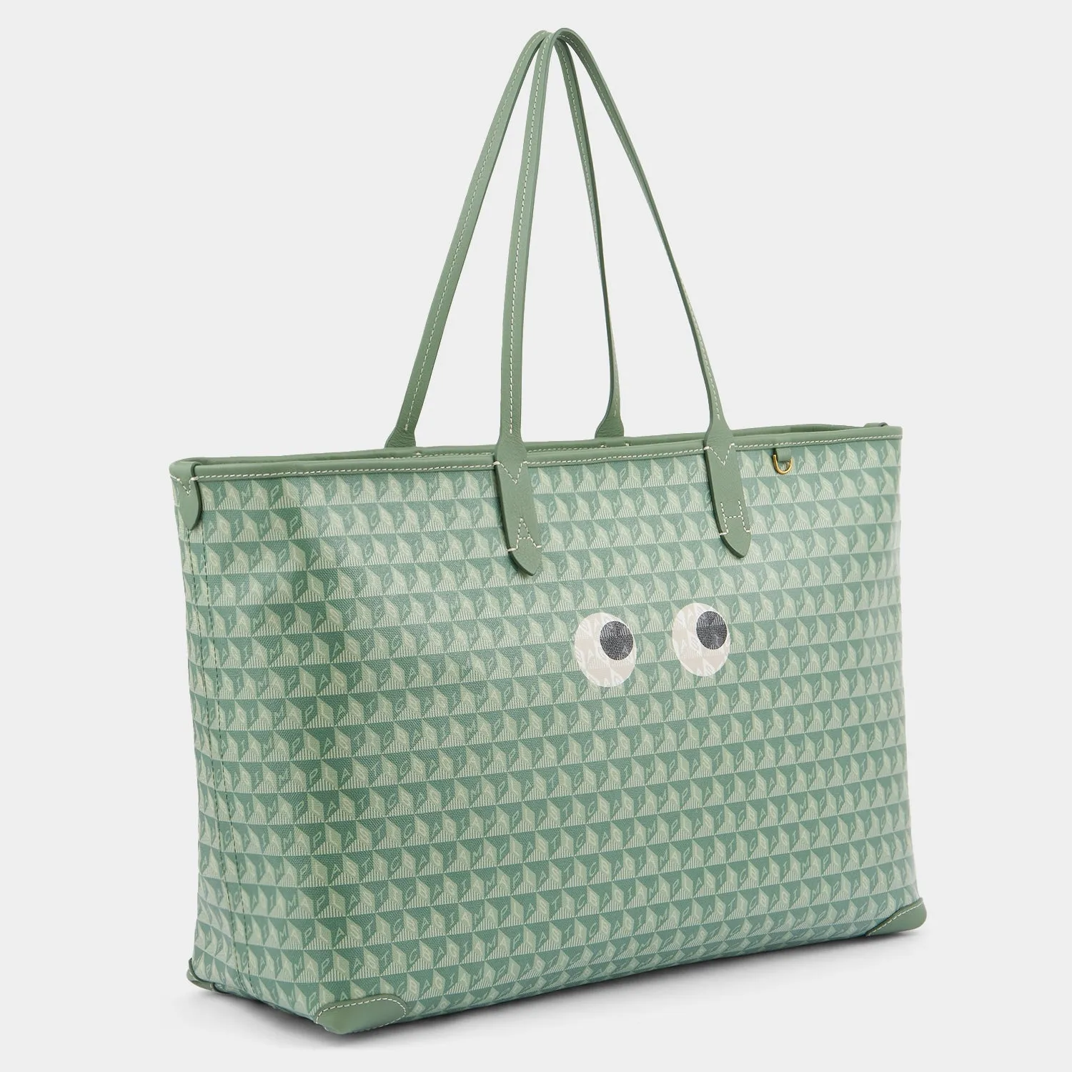 I Am A Plastic Bag Eyes Zipped Tote