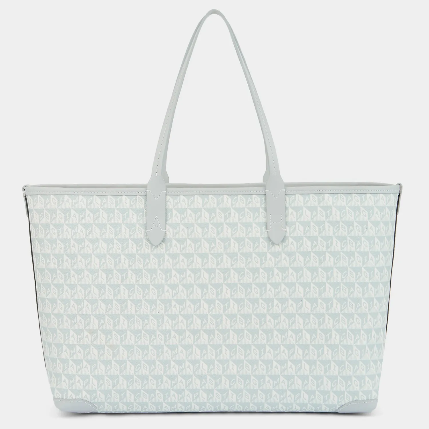 I Am A Plastic Bag Wink Zipped Tote