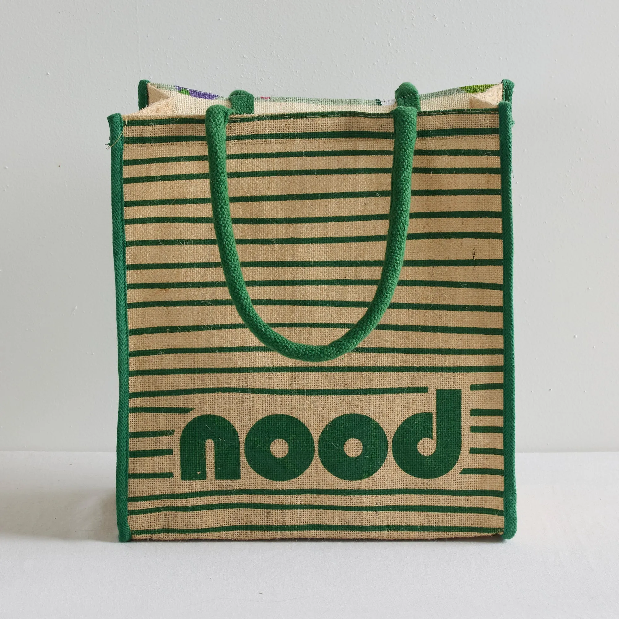 Jute Bag - Fruit & Veggies - Medium