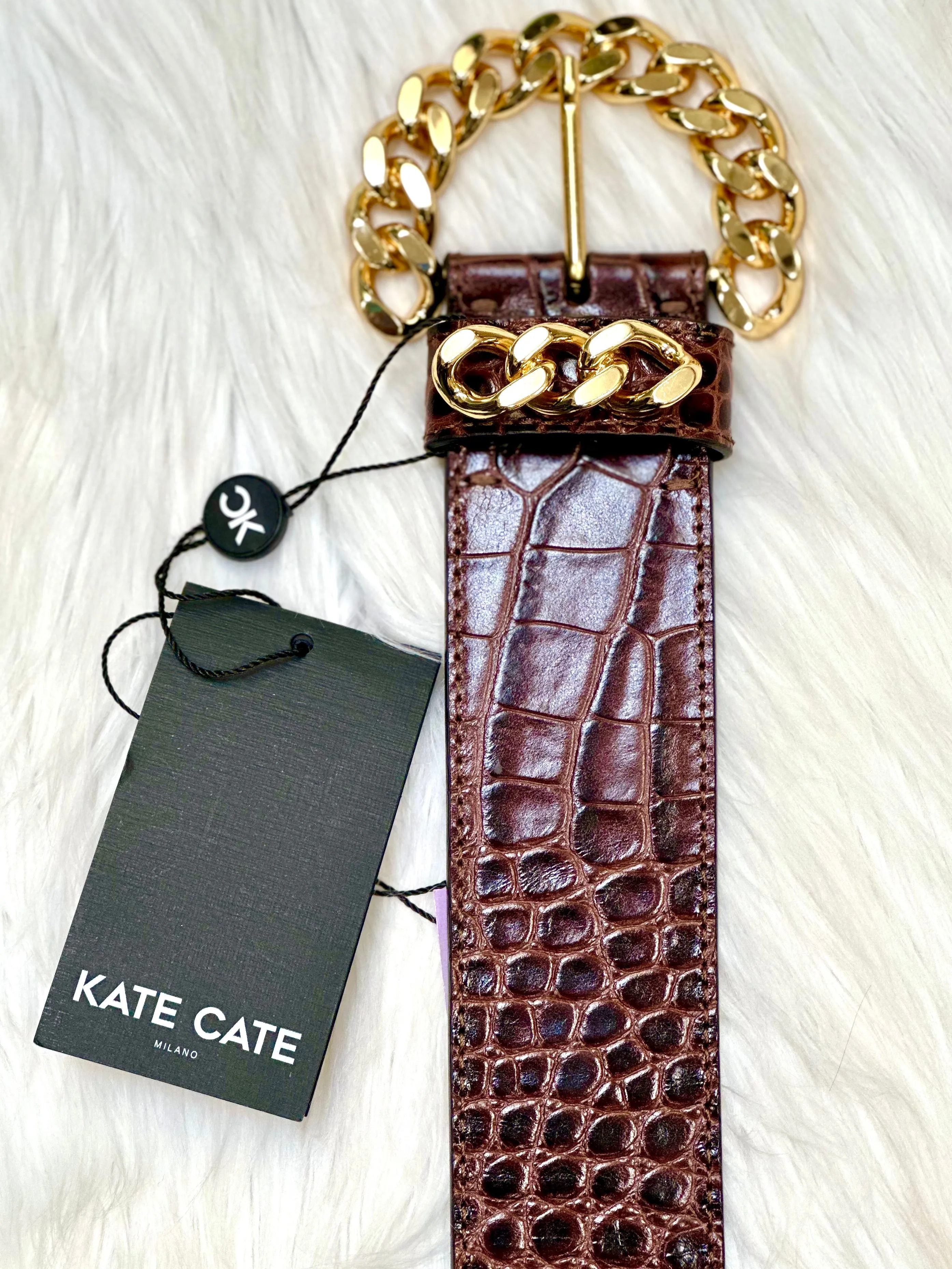 KATE CATE Brown Leather (PREOWNED)