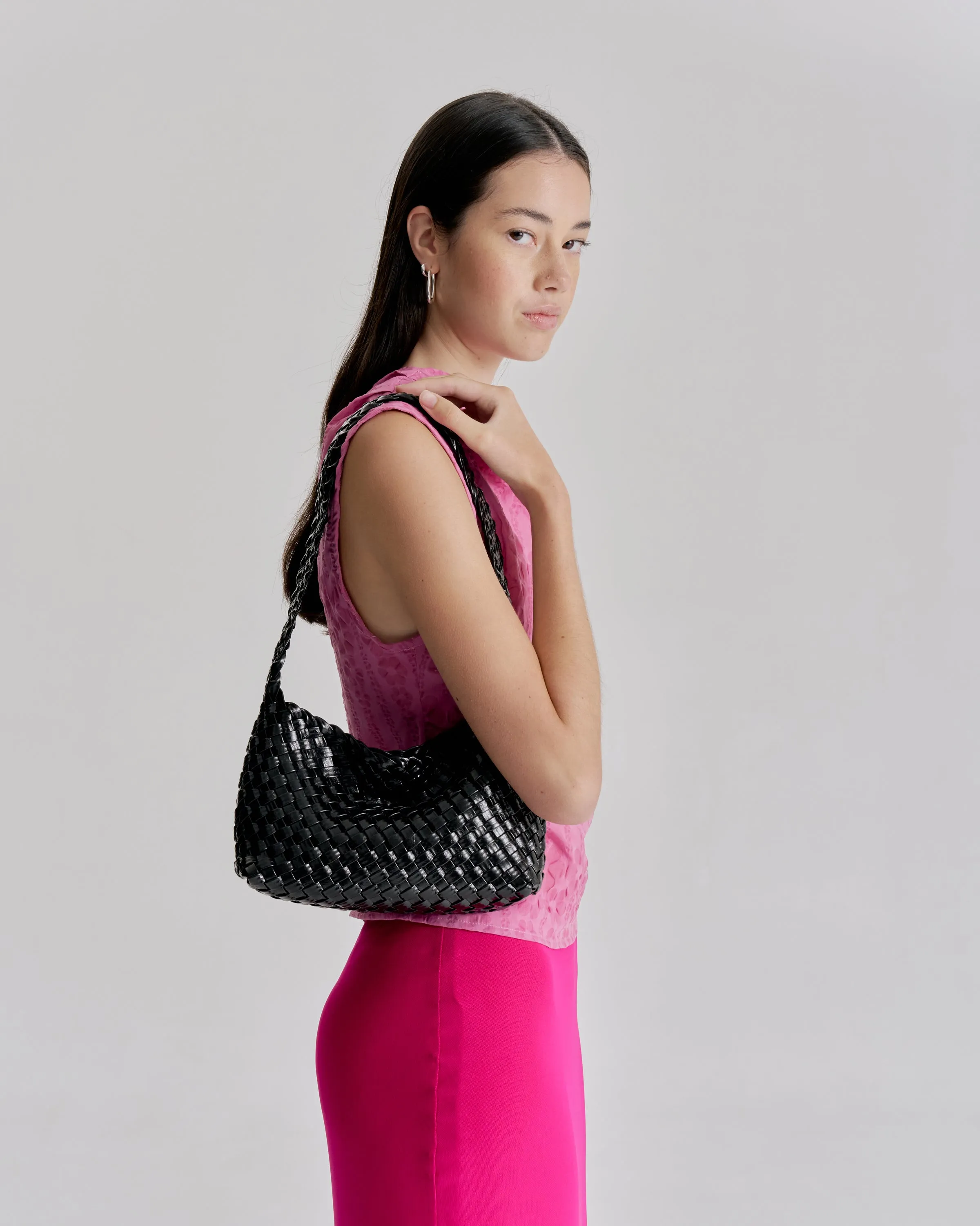 Luca Woven Shoulder Bag (RRP 239AUD)