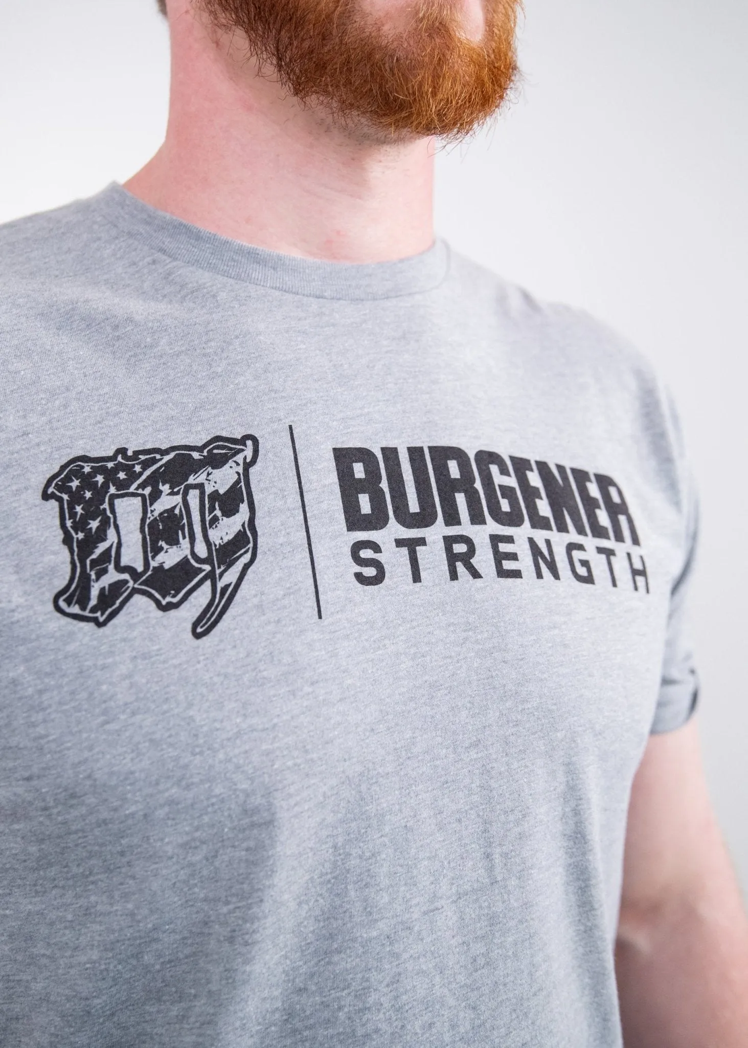 Mayhem Burgener Strength T-Shirt: Grey