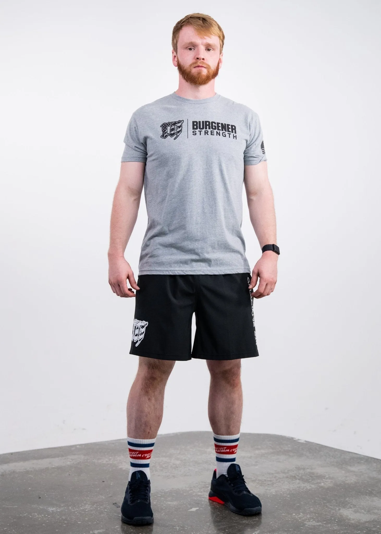 Mayhem Burgener Strength T-Shirt: Grey