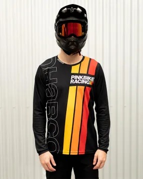 Mens Gravity Jersey | Pinkbike Team Replica Black