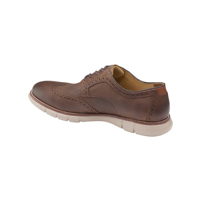 Mens Johnston & Murphy Holden Wingtip Brown