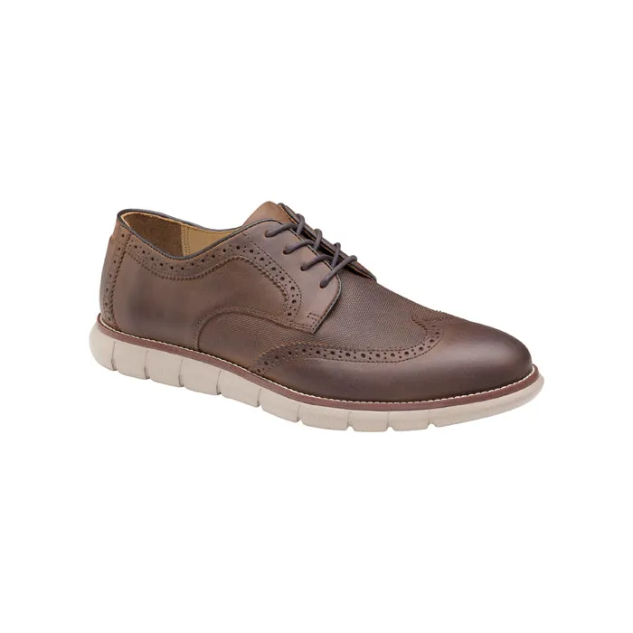 Mens Johnston & Murphy Holden Wingtip Brown