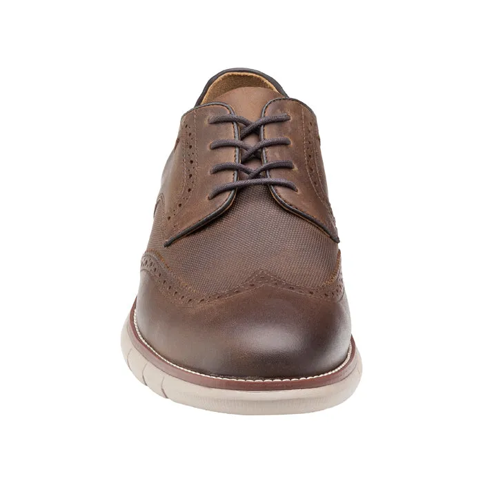 Mens Johnston & Murphy Holden Wingtip Brown