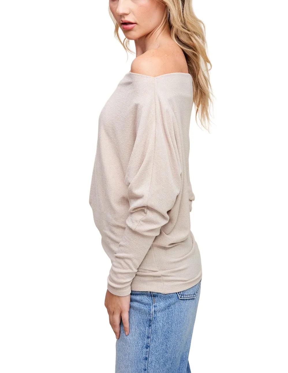 Misi Off Shoulder Crepe Top