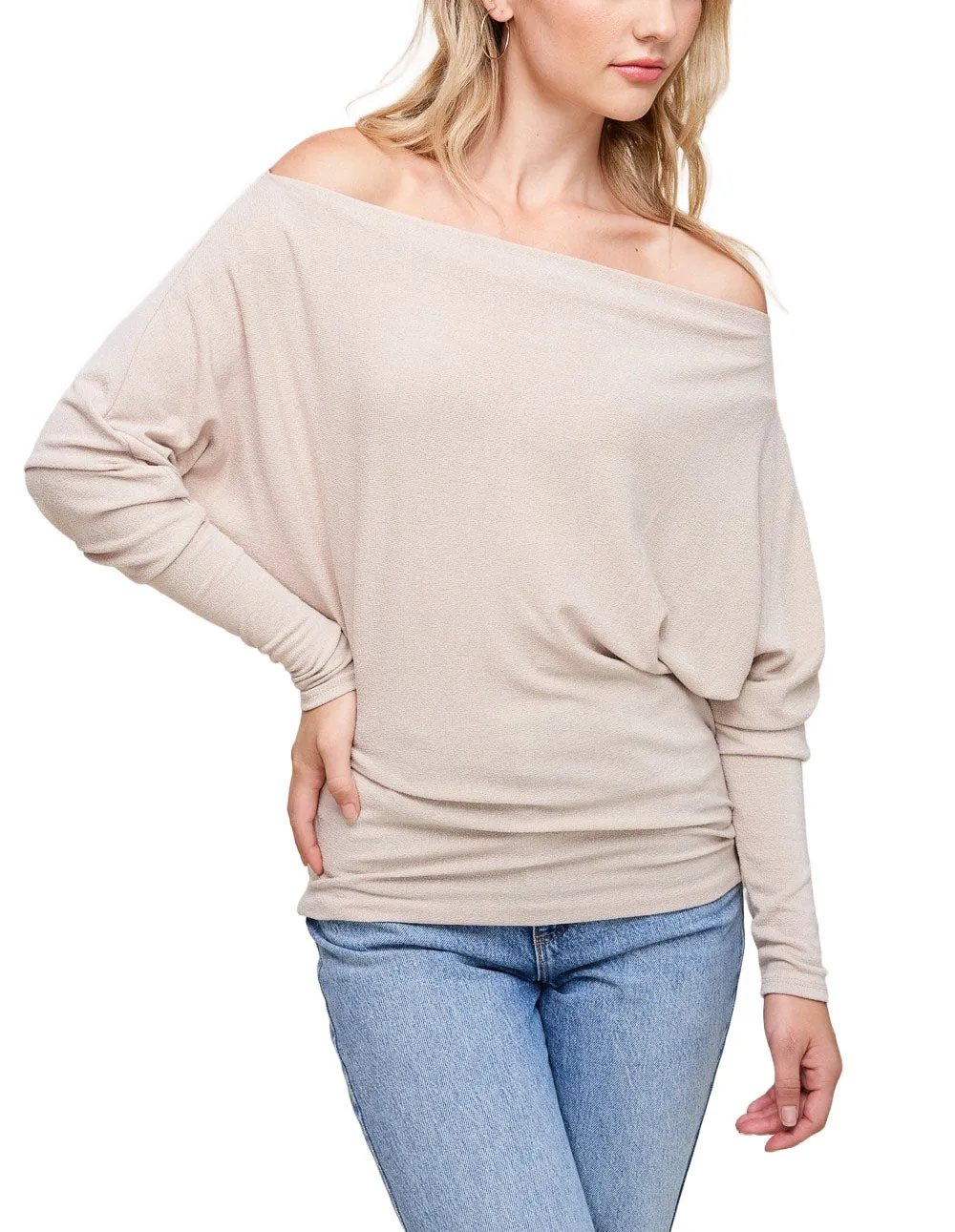 Misi Off Shoulder Crepe Top