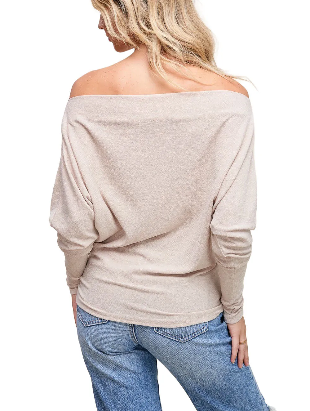 Misi Off Shoulder Crepe Top