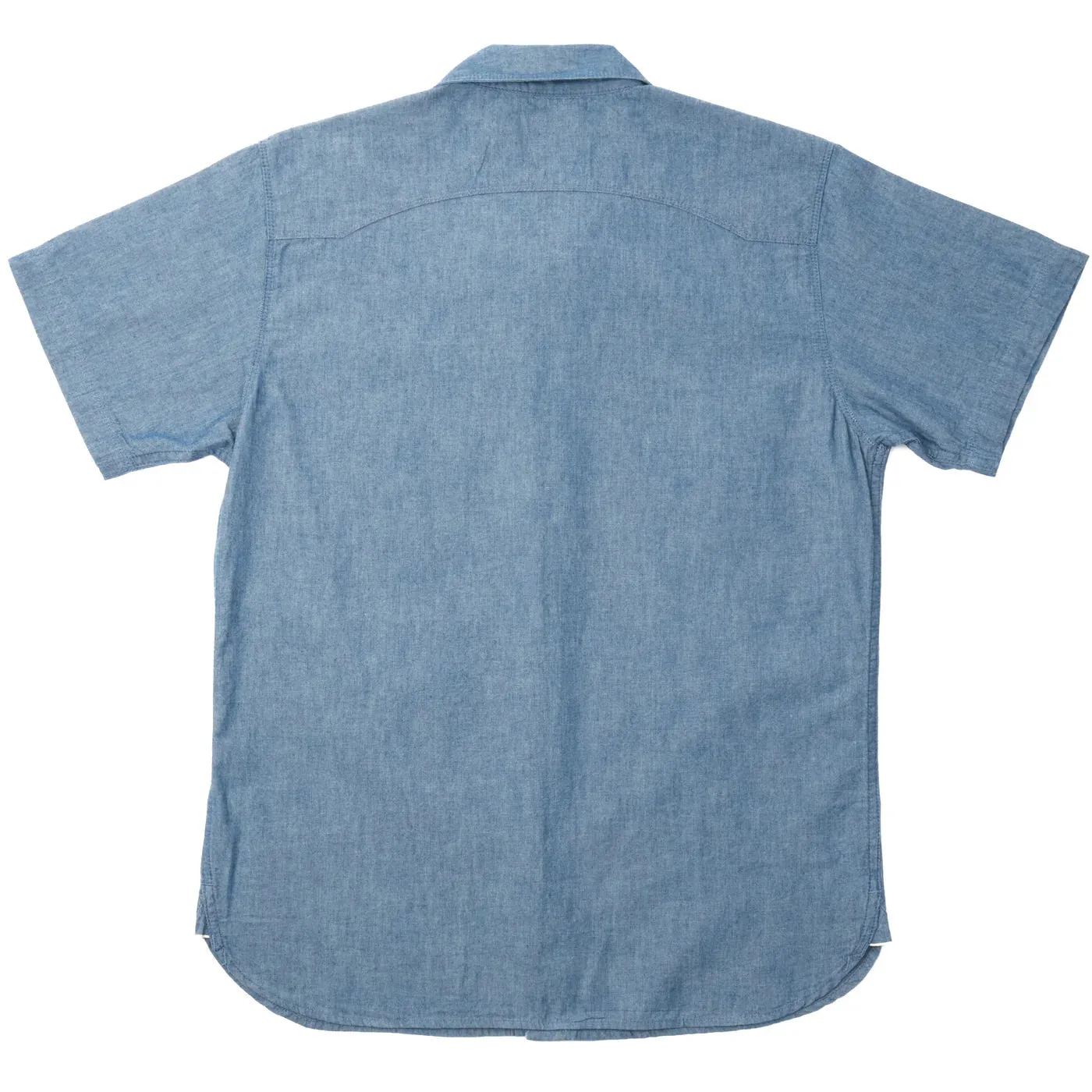 Modern Western S/S Shirt | Chambray | Freenote Cloth