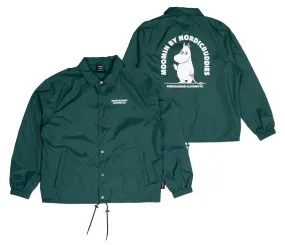 Forest Green Moomintroll Coach Jacket - Premium Quality