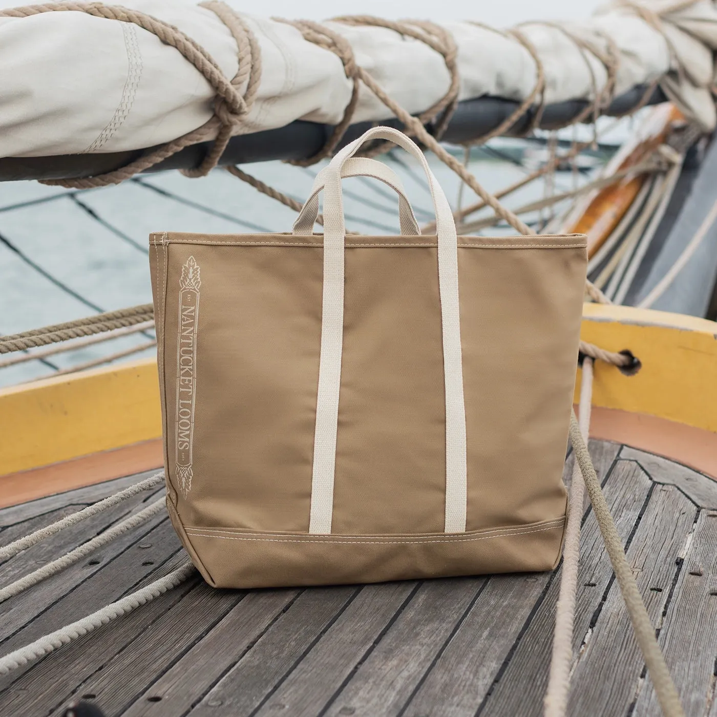 NL Natural Khaki Boat Tote