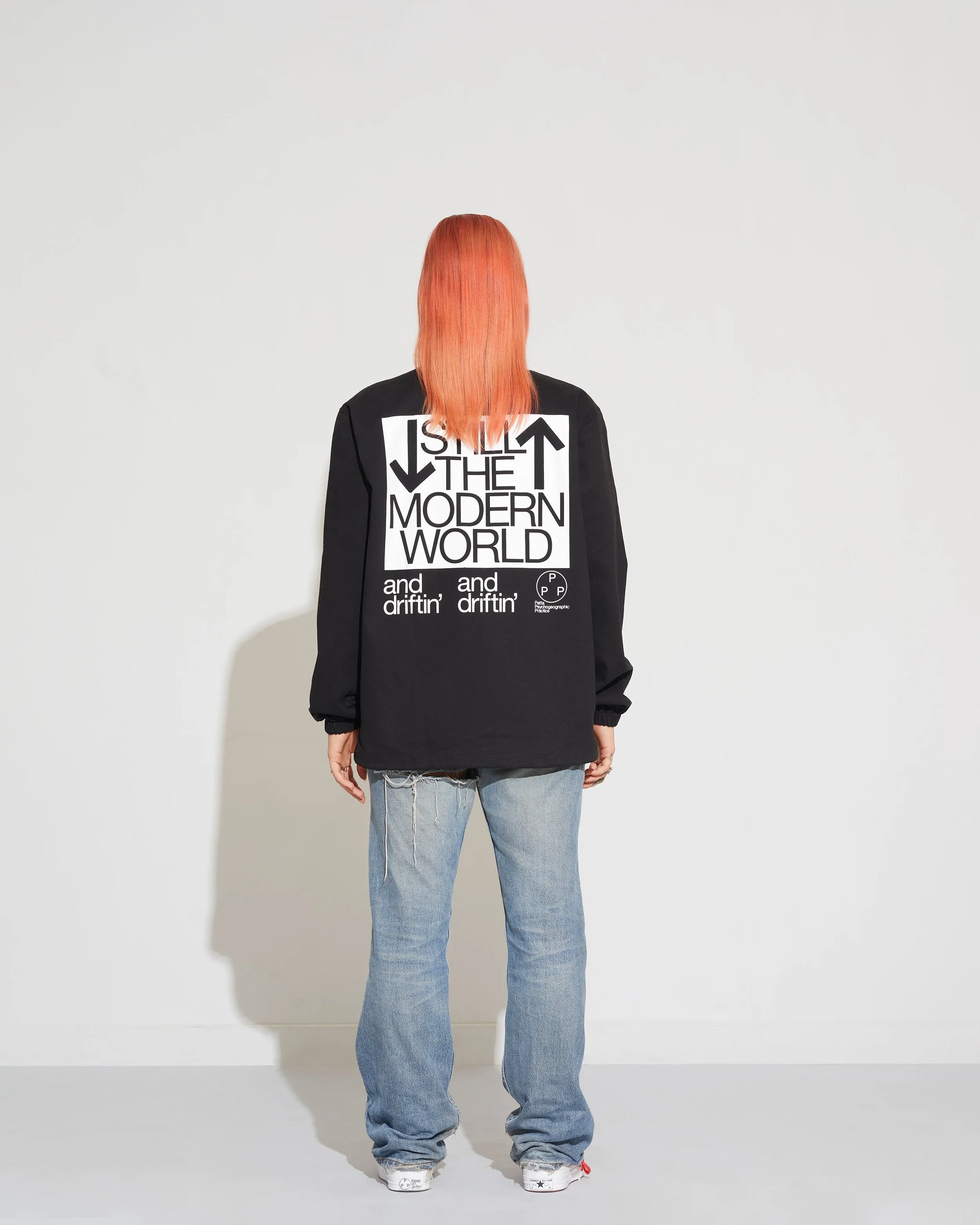 Patta x Experimental Jetset Coach Jacket (Black)