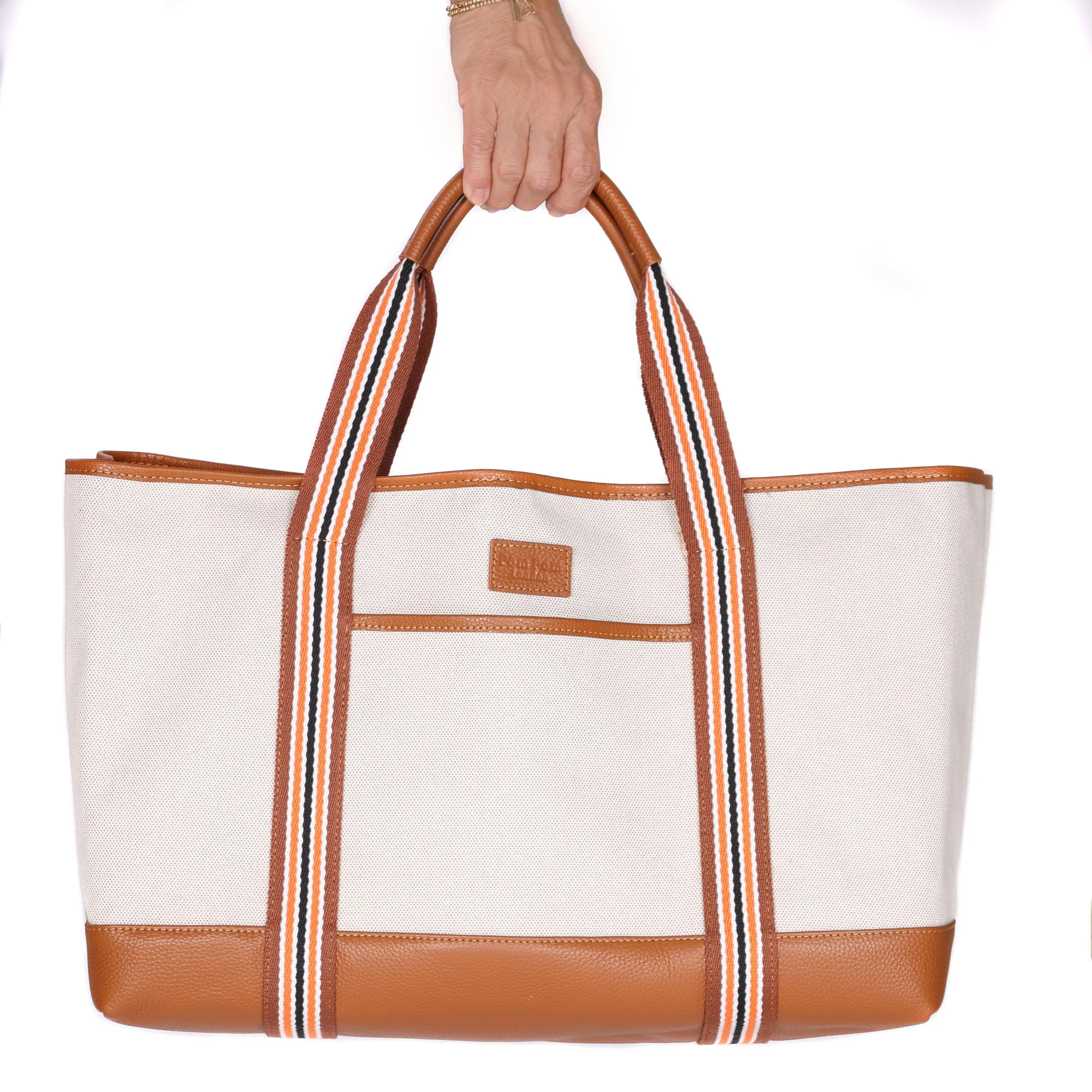 Pom Pom London Padstow Tote Tan