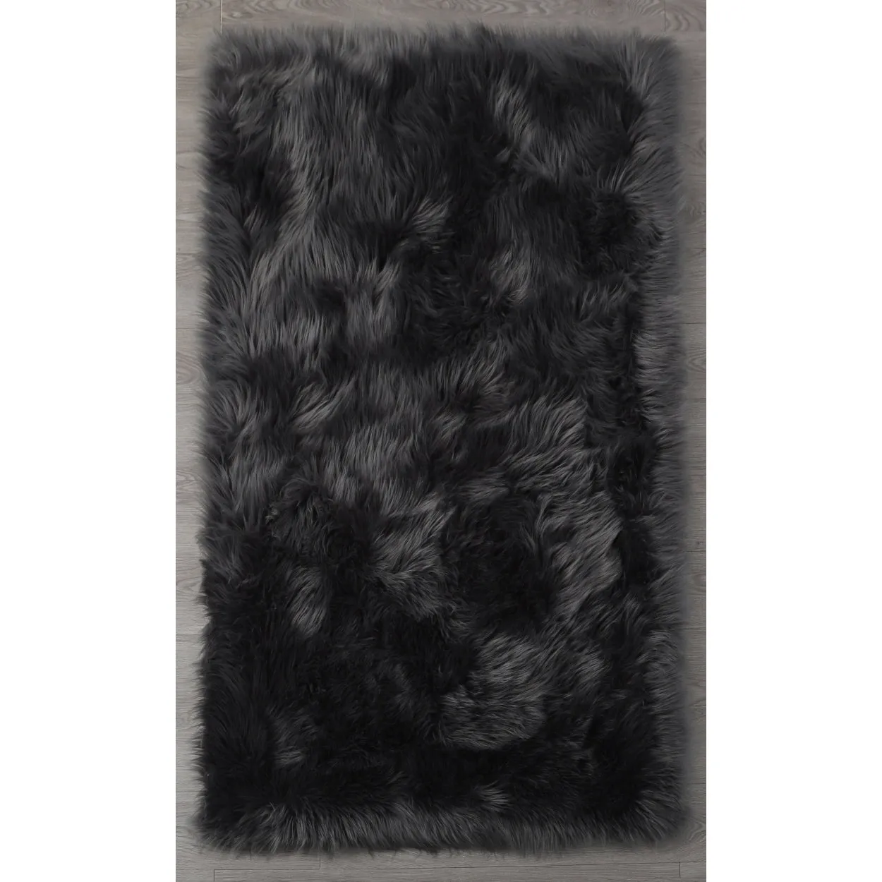 "Cozy Collection" Ultra Soft Fluffy Faux Fur Sheepskin Area Rug