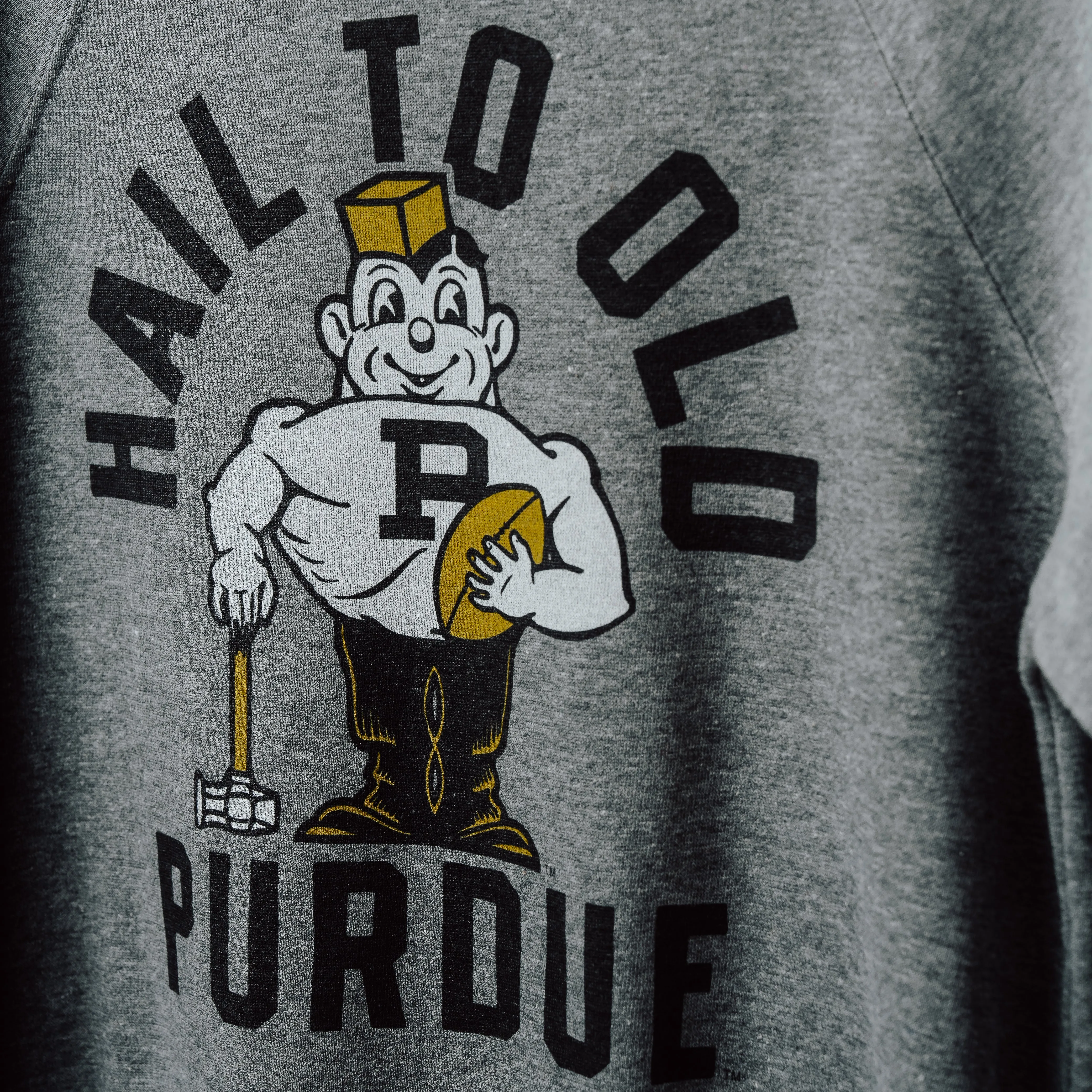 "Hail to Old Purdue" Vintage Pete Logo Crewneck