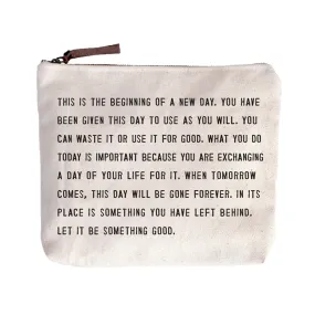 "This Is The Beginning" Canvas Bag