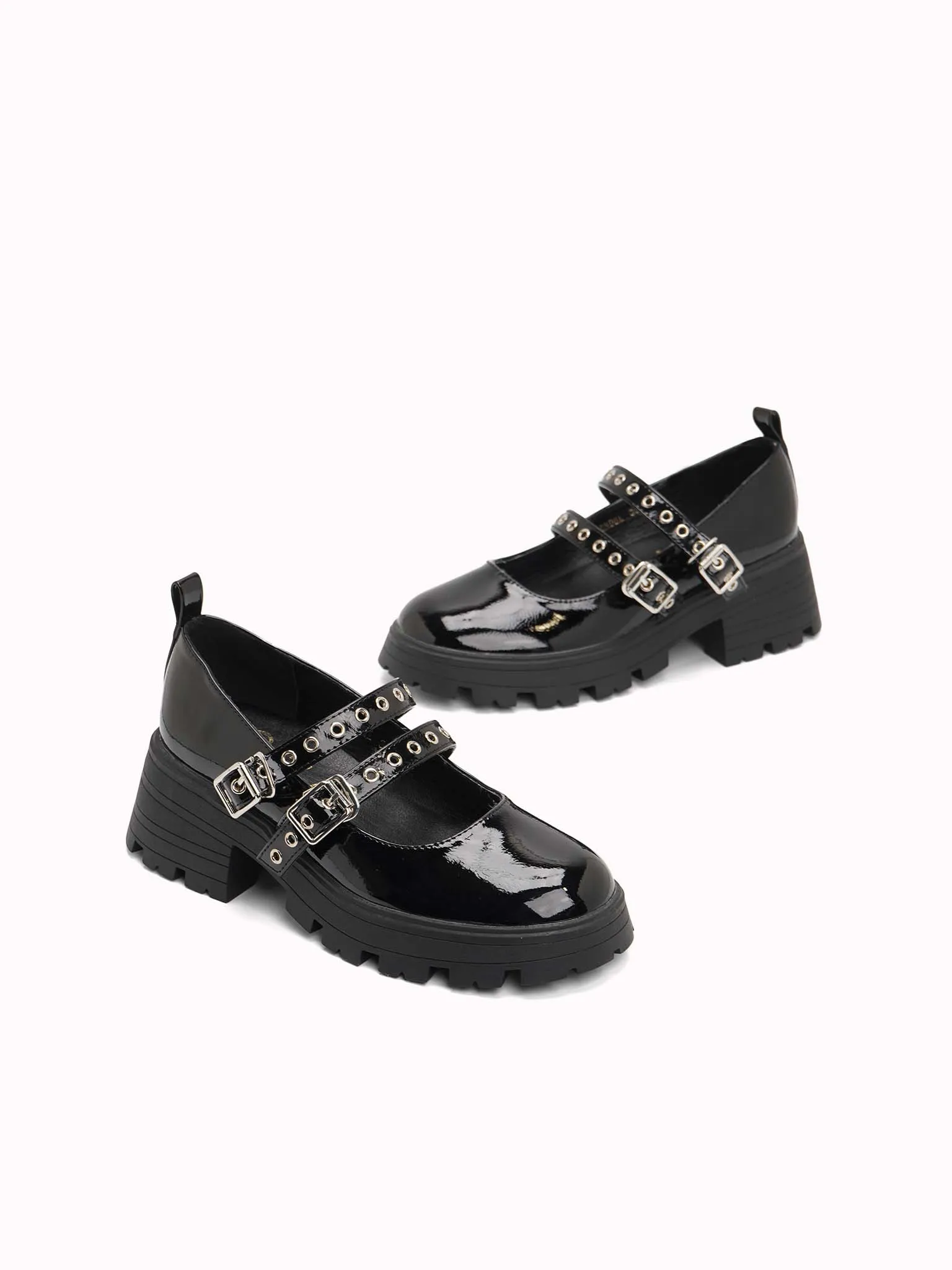 Rendel  Platform Mary Janes