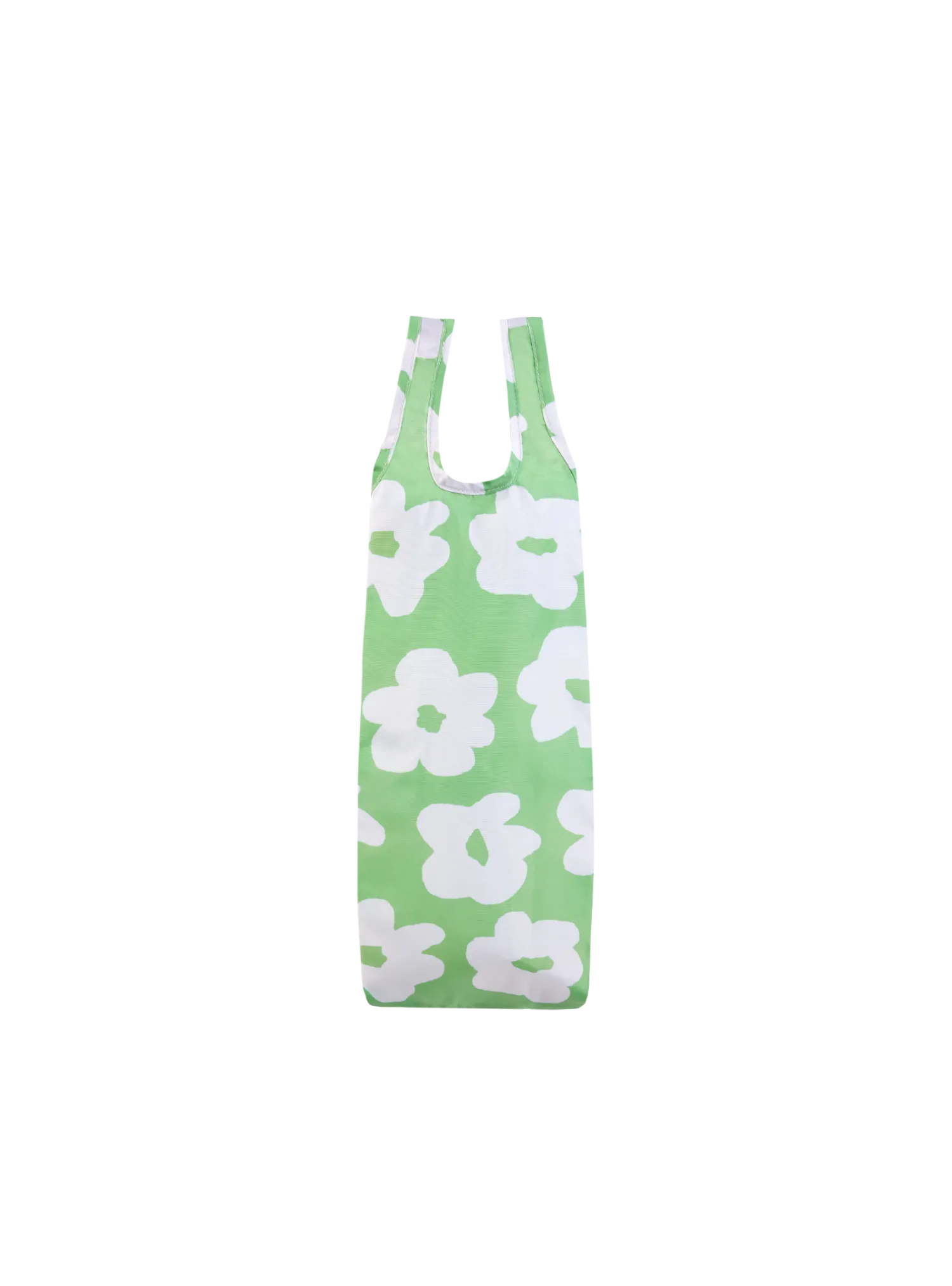 Reusable Bottle Bag (Daisies Lime)