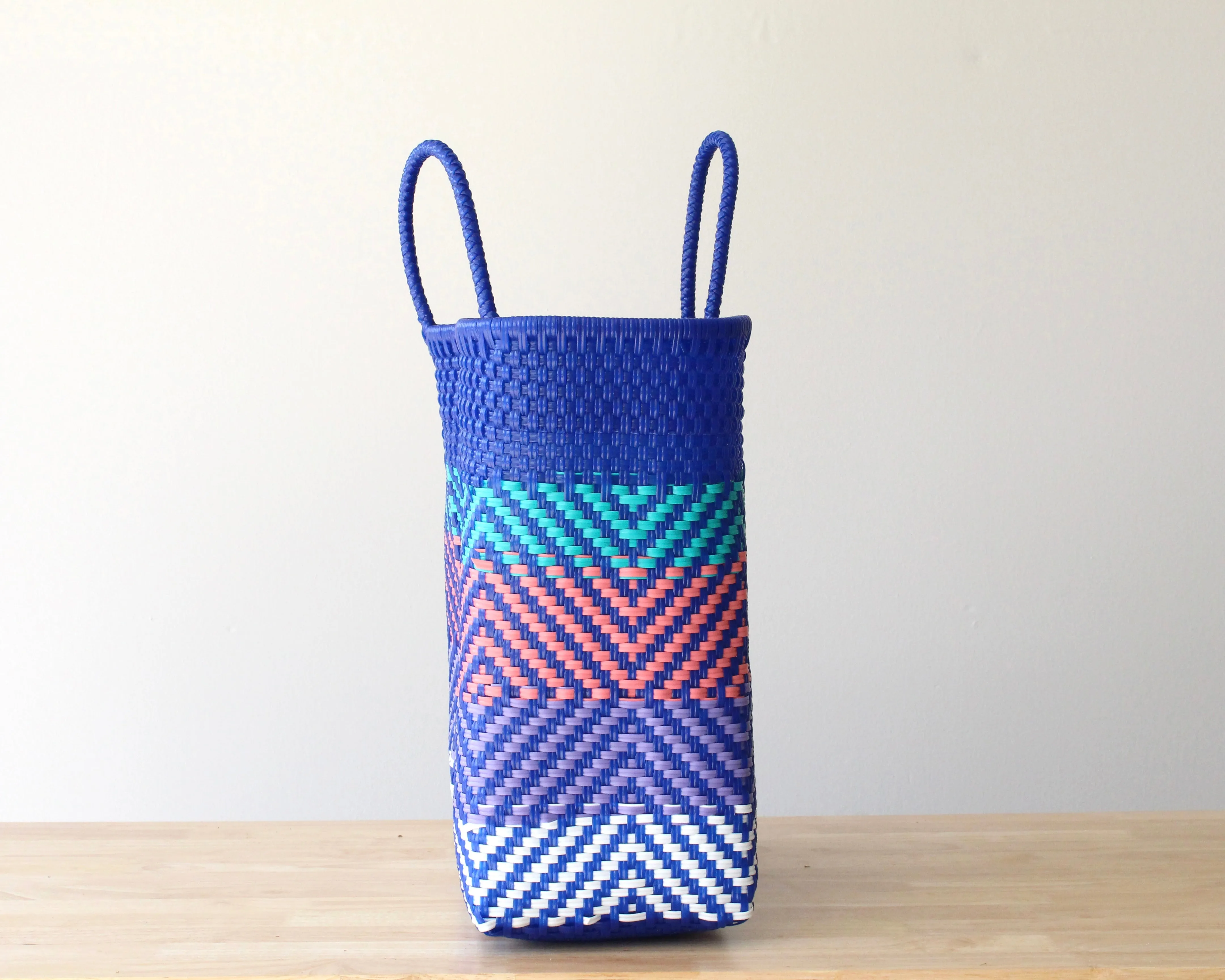 Royal Blue & Colors Tote Bag by MexiMexi