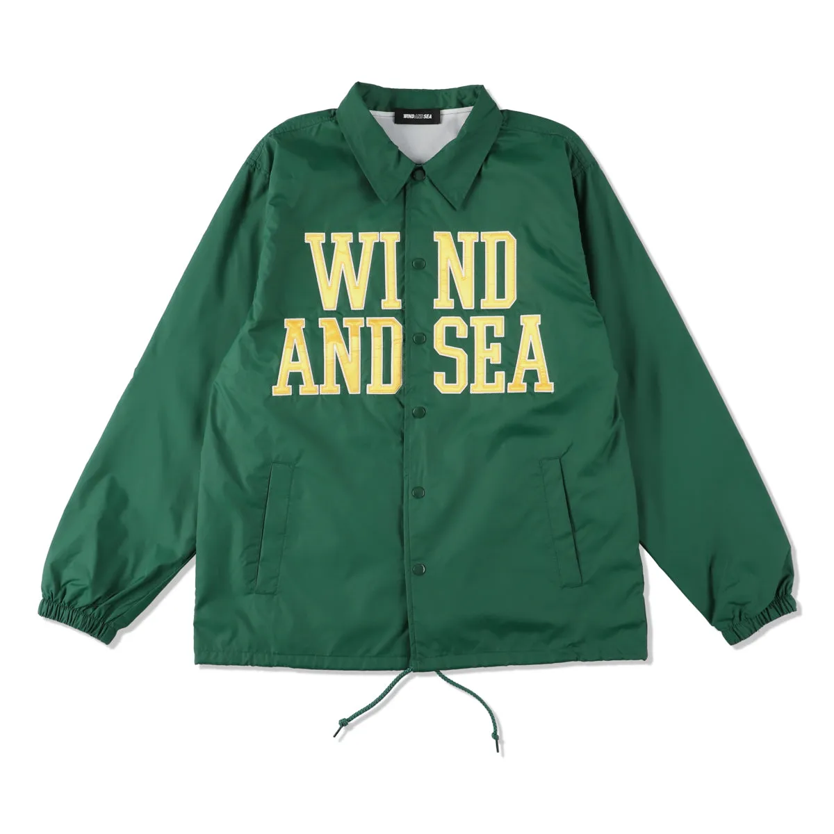 Satin Patch Coach Jacket / GREEN