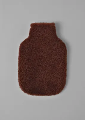 Luxurious Sheepskin Hot Water Bottle Cover | Conker - Soft, Warm & Stylish Comfort Solution