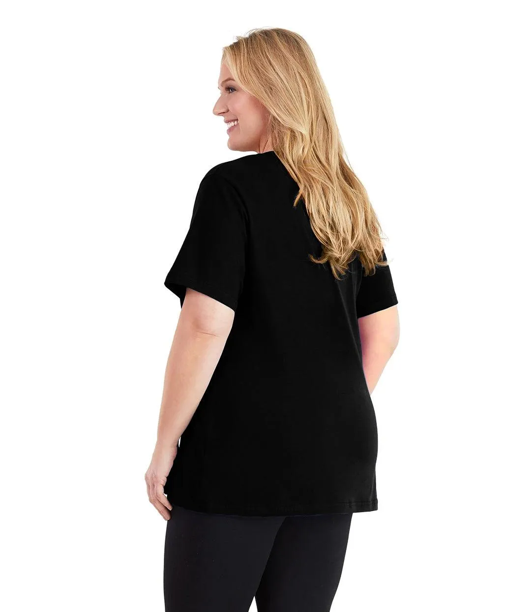 Stretch Naturals V-Neck Tee Basic Colors