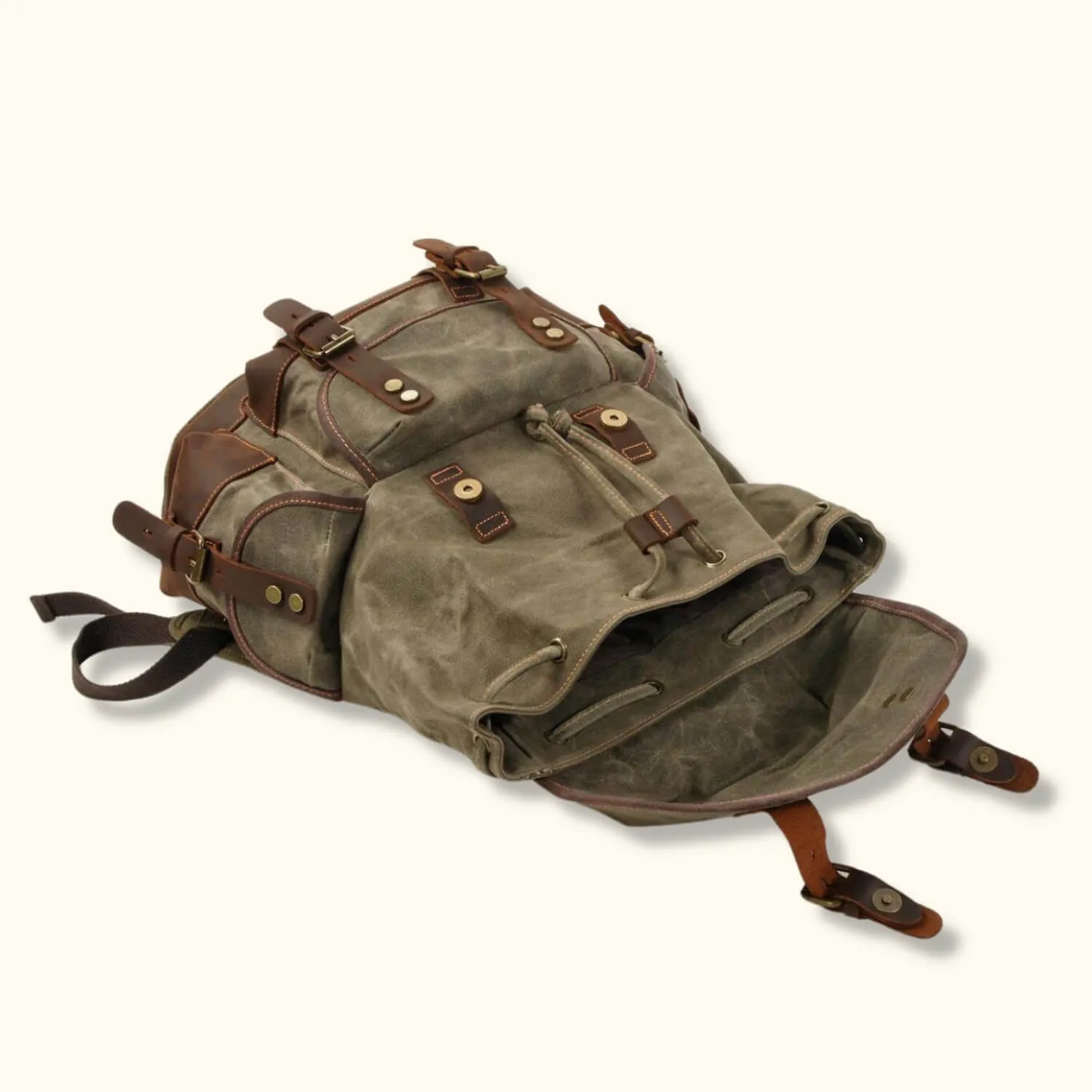 The Heritage - Vintage Canvas Backpack