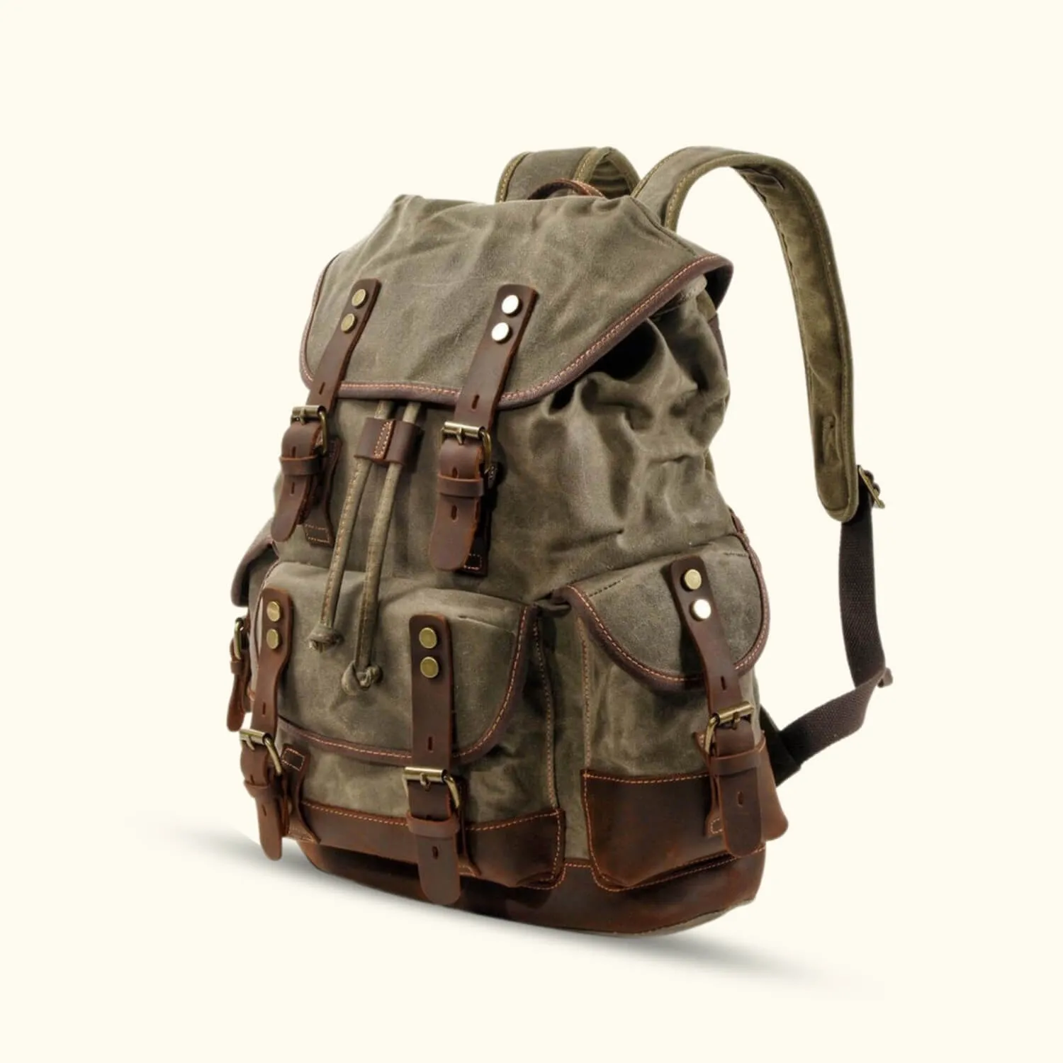 The Heritage - Vintage Canvas Backpack