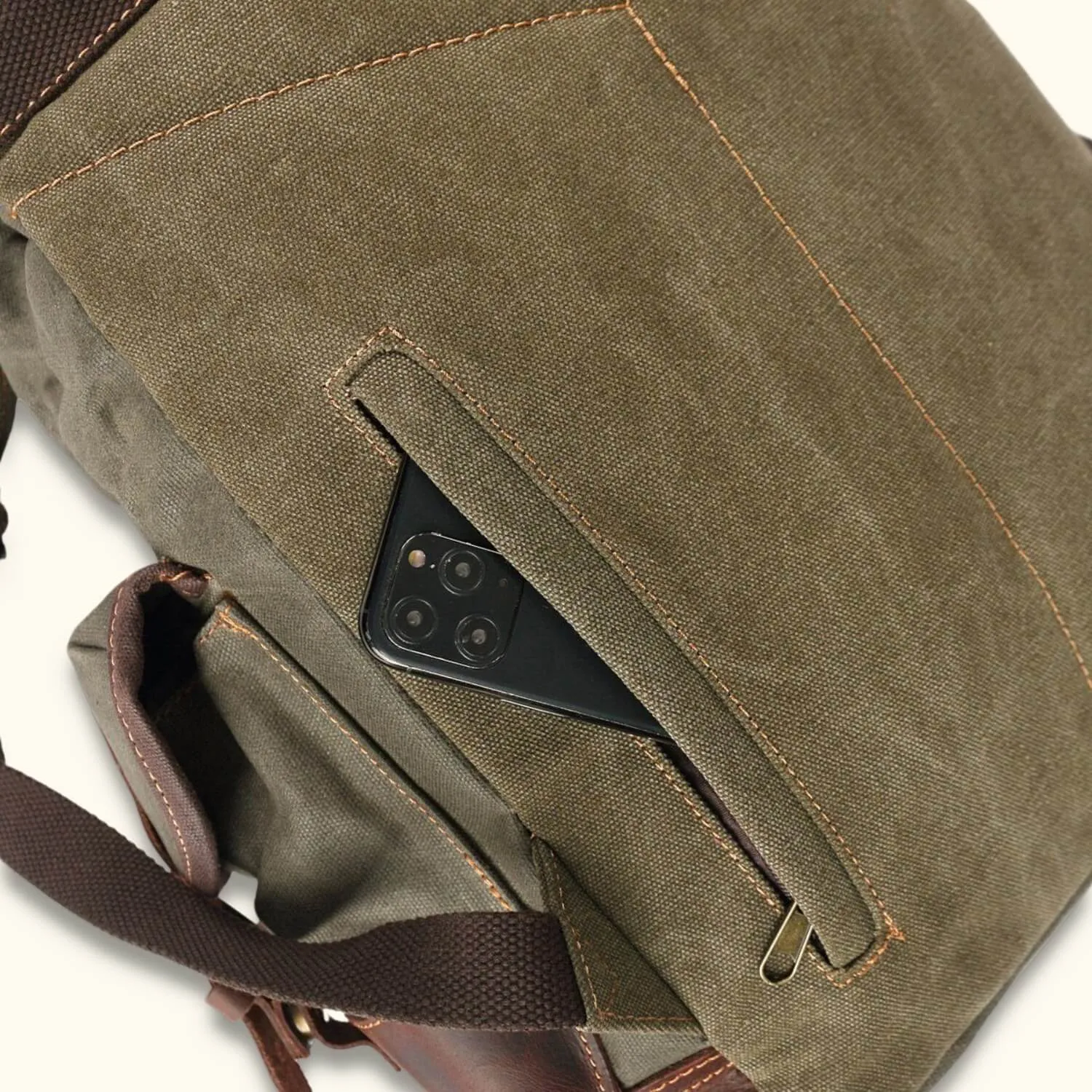 The Heritage - Vintage Canvas Backpack