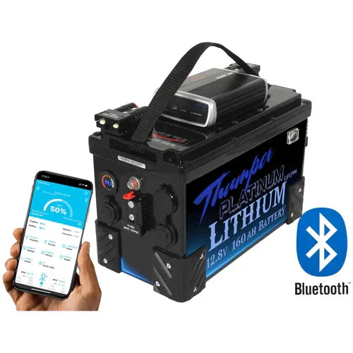 THUMPER LITHIUM BATTERY MASTER HUB 160AH PROJECTA IDC25L   BLUETOOTH