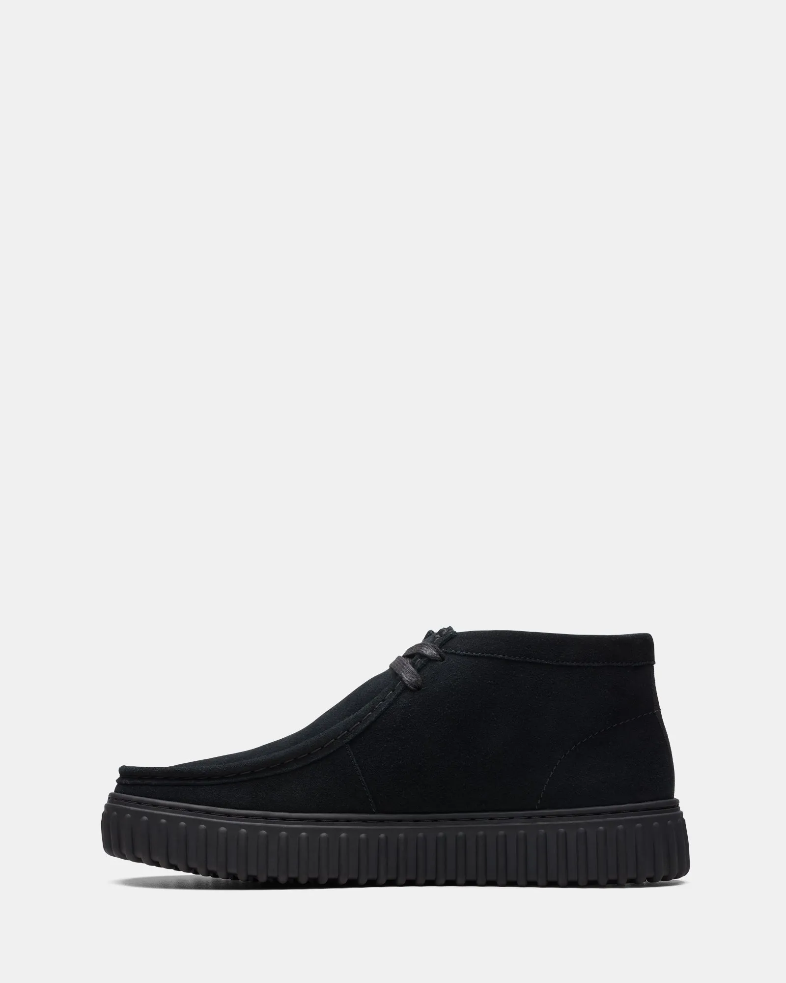 Torhill Hi Black Suede