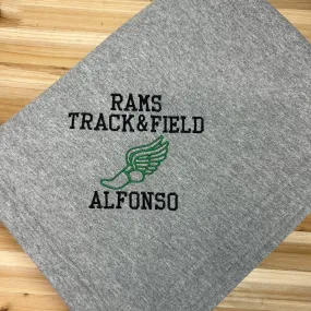 Track and Field Personalized Stadium Blanket