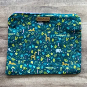 Wild and Free Animals Zipper Bag